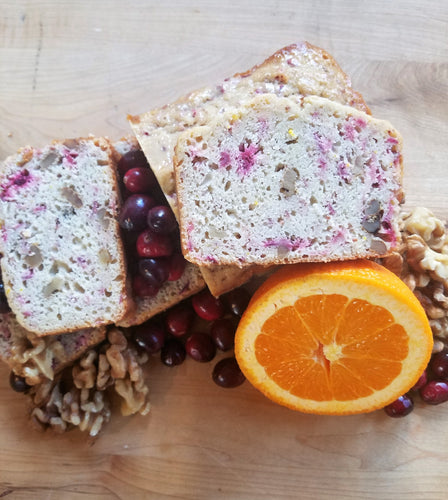 TWO Orange Cranberry Nut Bread For One Shipping Price
